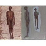 Jaroslaw Kawiorski (b. 1955, Nowy Sacz), Double image - 1 figure + 2 figures (3 standing figures), 2002