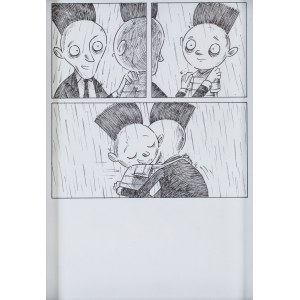 Karol KRL Kalinowski (geb. 1982, Suwałki), Kościsko, Comic-Tafel