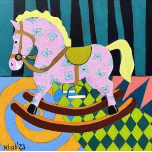 David Schab, Running Horse, 2023