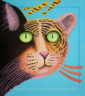 Bohdan Wincenty Łoboda, Cat - I Am a Tiger, 2022