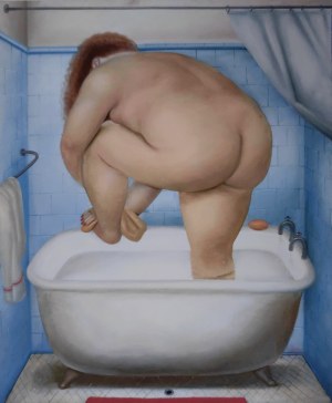 Fernando Botero (1932-2023), Kobieta w wannie
