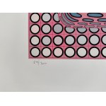 Victor Vasarely (1906-1997), Różowa kompozycja