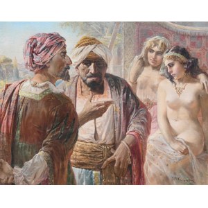 Jan Maksymilian Kasprowicz (1906-1986), Scena orientale