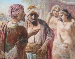Jan Maksymilian Kasprowicz (1906-1986), Scena orientalna