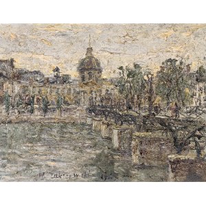 Włodzimierz Zakrzewski (1916-1992), Pont des Arts, 1965