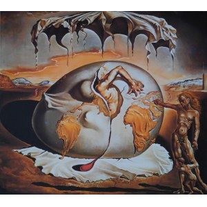 Salvador Dali (1904-1989), Geopoliticus Dziecko Obserwujące Narodziny Nowego Człowieka