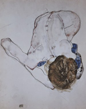 Egon Schiele (1890-1918), Akt plecy
