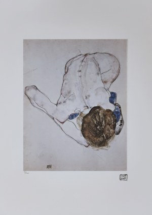 Egon Schiele (1890-1918), Akt na chrbte