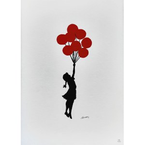 Banksy (ur.1974), Dziewczynka z balonikami