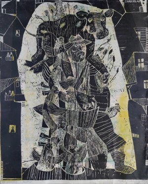 Stefan Suberlak (1930-1994), Na Jarmark, 1952