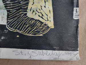 Stefan Suberlak (1930-1994), Na Jarmark, 1952