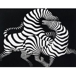 Victor Vasarely (1906-1997), Zebras