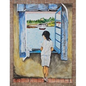 Helena Kopek, Dziewczyna w Oknie - insp. Salwadore Dali