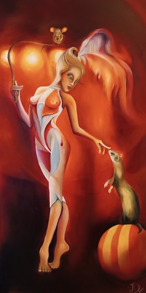 Aleksandra Szelągowska, Lady with an Ermine, 2025