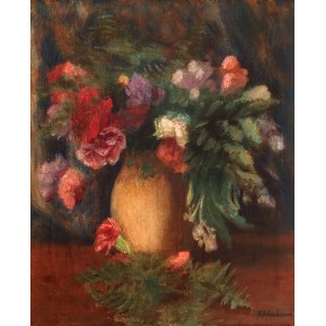 Abraham Weinbaum (1890 Kamieniec Podolski – 1943 Sobibór) Bukiet kwiatów