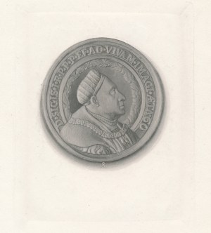 Antoni Oleszczyński (1794-1879), MÉDAILLE DE ZYGMUNT ET D'HERBES SUR LE RECOUVREMENT