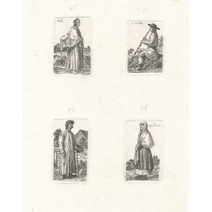Kajetan Wincenty Kielisiński (Wł.kajetan Wawrzyniec) (1808-1849), Vari tipi di personaggi, 1841.