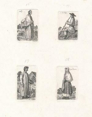 Kajetan Wincenty Kielisiński (Wł.kajetan Wawrzyniec) (1808-1849), Różne typy postaci, 1841.