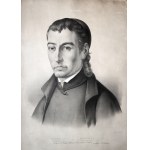Antoine Maurin (1793-1860) Litograf, PORTRET MACIEJA DOMINIKA DOGIELA (1715-1760)
