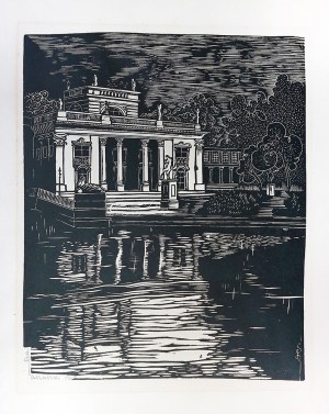 Stefan Rassalski (1910- 1972), ŁAZIENKI KRÓLEWSKIE, 1950