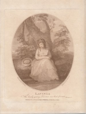 John Raphael Smith (1751-1812) Według Samuela Shelley’a (Ok.1750-1808), LAVINIA, 1802