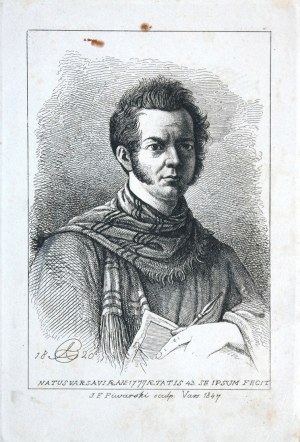 Jan Feliks Piwarski (1794-1859), Portret malarza Aleksandra Orłowskiego (1777-1832)