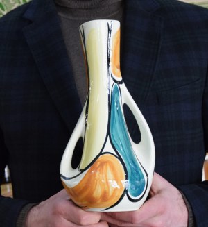 Vase pattern 284, designed by Jan SOWIŃSKI, Wloclawek, 1960s.