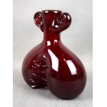 Vase with ears, Jerzy SŁUCZAN-ORKUSZ, Institute of Glass in Cracow, 1970s.