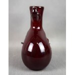 Vase with ears, Jerzy SŁUCZAN-ORKUSZ, Institute of Glass in Cracow, 1970s.