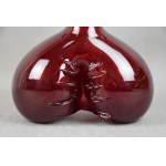 Vase with ears, Jerzy SŁUCZAN-ORKUSZ, Institute of Glass in Cracow, 1970s.