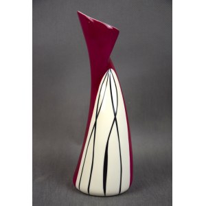 Rock'n'Roll vase, Danuta DUSZNIAK, Walbrzych, 1960s.