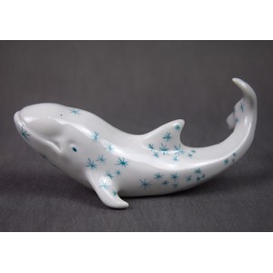 Figurine Orka, Zdana KOSICKA, Ćmielów, 1960s.