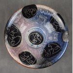 Faces bowl, Yannick LEIDER, 1980s/90s. Unique