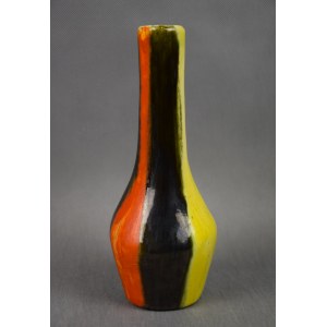 Color vase, Stefania and Zygmunt FLIN, Cracow, 1960s.