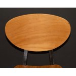 Chair Type 297,, designed by Zbigniew WRÓBLEWSKI, IWP, Warsaw, 1957.