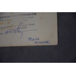 Projekt kilimu, Maria JANOWSKA, Jodełka, 1977 r., akwarela