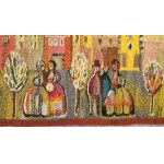 Maria DOMAŃSKA (ur. 1928), Gobelin Mieszczaństwo, lata 70-te.