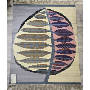 Maria JANOWSKA (ur. 1929.), Kilim Pigwa, Kraków, lata 60/70-te.