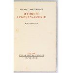 MAETERLINCK Maurice - Moudrost a osud. Autorizovaný překlad F. Mirandoli. 2. vyd. Poznaň [cca 1932]...
