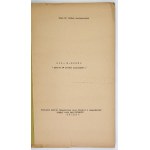 ROSTWOROWSKI Michał - League of Nations. Cracow 1939. publishing section of the Circle of Students and Alumni of the School of Political Science. ...