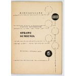 KOTARBIŃSKI Tadeusz - Sprawy sumienia. Warsaw 1956, Książka i Wiedza. 16d, pp. 42, [2]. Brochure. Bibliot. Simply,...
