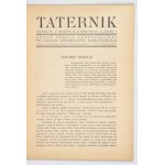 TATERNIK. R. 15. 1931.