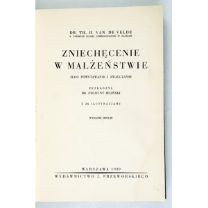 VELDE T. van de - Odvaha v manželství. 1939.