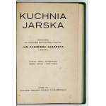 CZARNOTA Jan Kazimierz - Kuchnia jarska. Opracował na podst. długoletniej praktyki ... z Kosowa. Nakł....