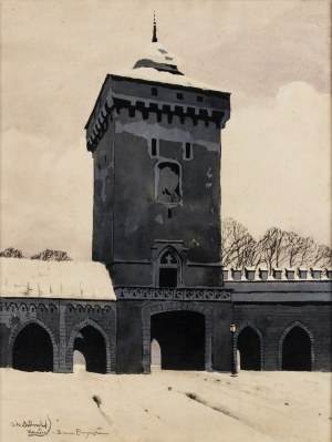 Odo Dobrowolski (1883-1917), Brama Floriańska w Krakowie