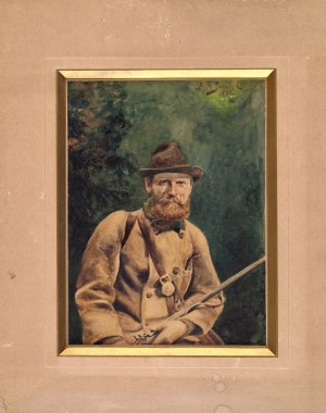 Michał Sozański (1853-1923), Myśliwy z flintą