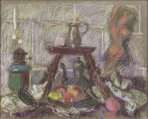 Jan Wodyński (1903-1988), Martwa natura na stole