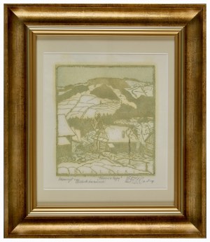 Władysław Bielecki (1896-1943), Makowska góra o zmierzchu, lata 20. XX w.