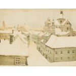 Teka graficzna 12 litografii barwnych wydana z okazji Zjazdu Lekarzy i Przyrodników w Krakowie w roku 1911