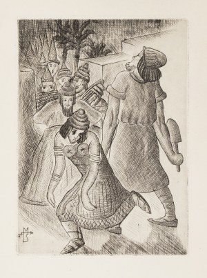Stefan Mrożewski (1894-1975), Ilustracja do opowiadania Henryka Sienkiewicza 